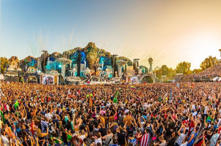Tomorrowland Instagram, Belgium egyik leghíresebb rendezvénye a Tomorrowland fesztivál-