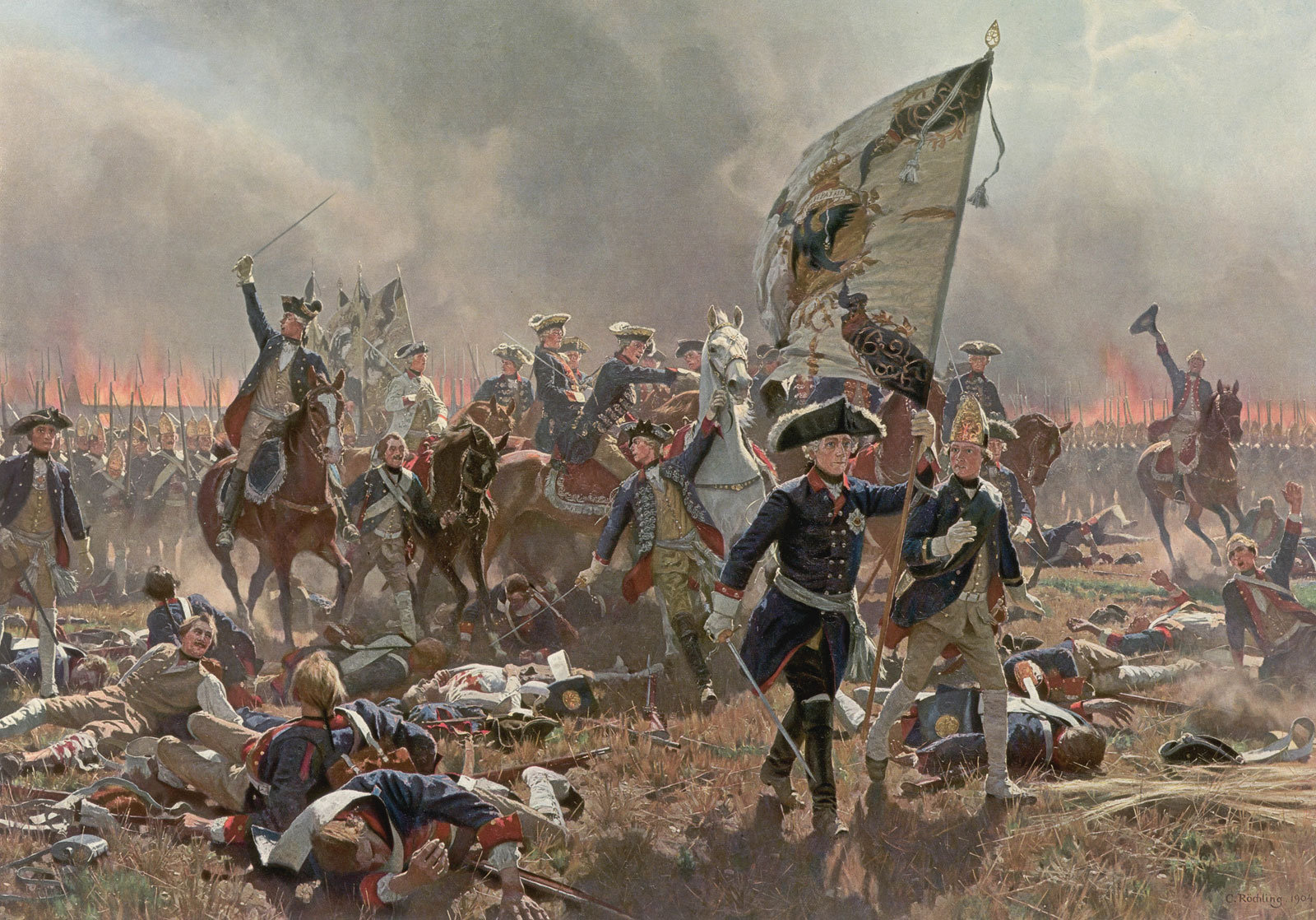 Britannica.com-A 7 éves háború: A zorndorfi csata, 1758