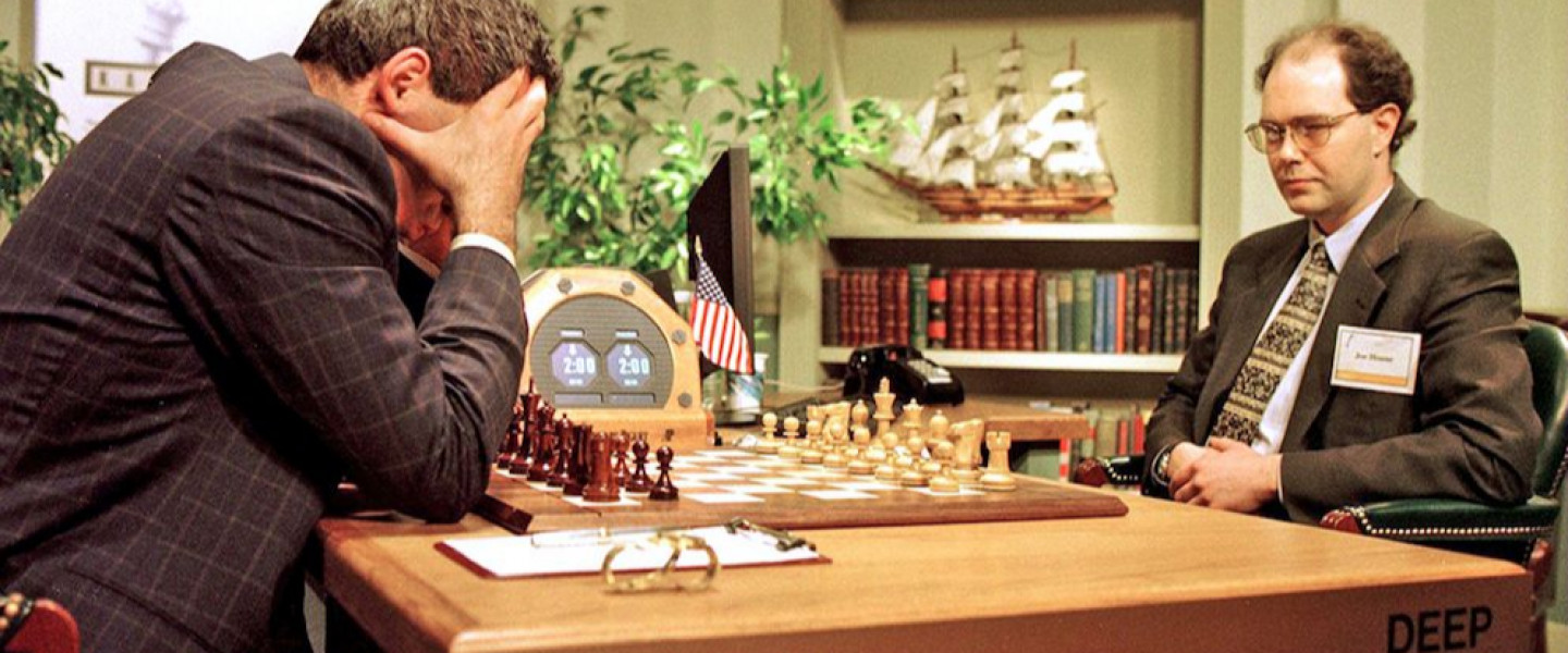 Kaszparov játszmája a Deep Blue-val 1997-ben