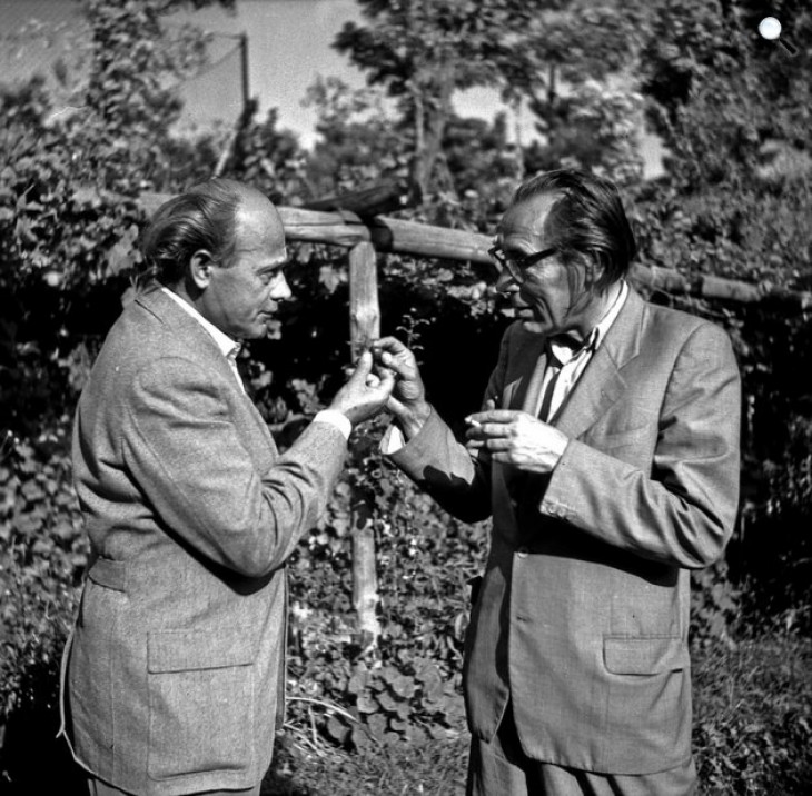PIM. Tamási Áron és Szabó Lőrinc 1954.-Tamási Áron és Szabó Lőrinc 1954.
