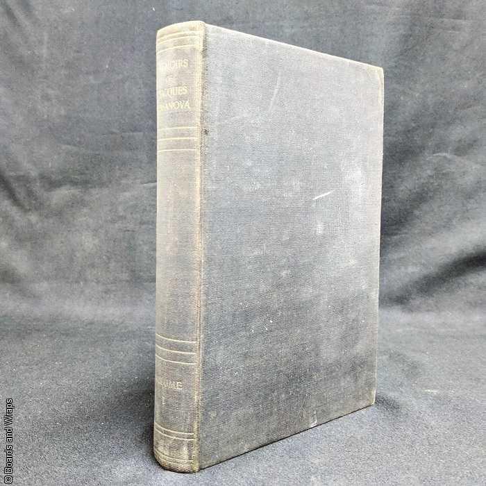 www.abebooks.de-Jacques Casanova Memoárok, 1. könyv (Lieber & Lewis, New York, 1923)