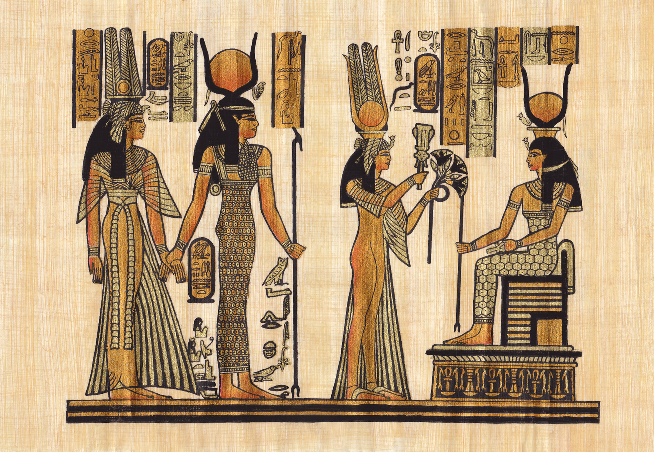 egypttoursportal.com-Kleopátra egyiptomi ábrázolása