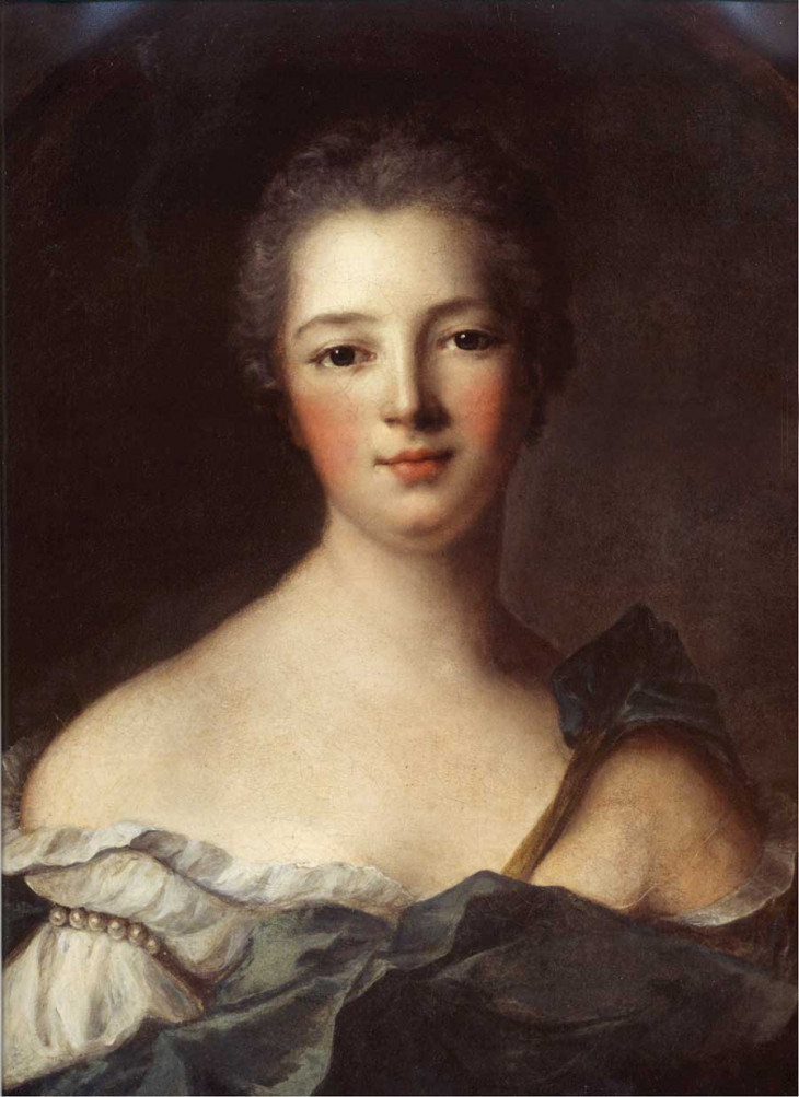 Jean-Marc Nattier, 1748-Jeanne-Antoinette Poisson