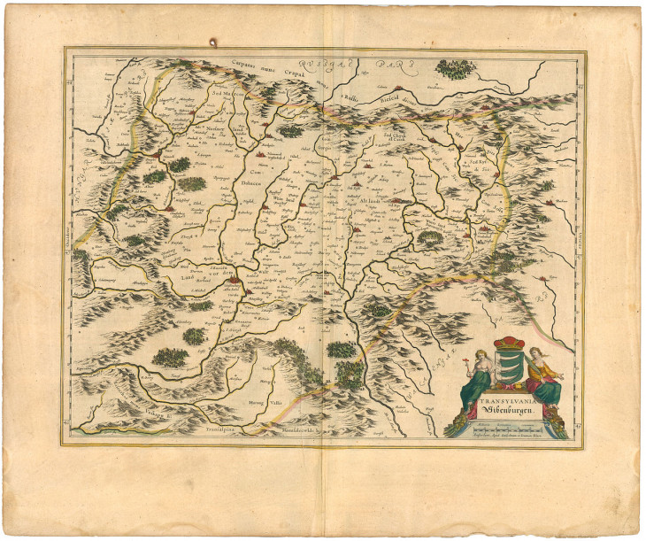 Wikipedia-Erdély térképe 1645-ben