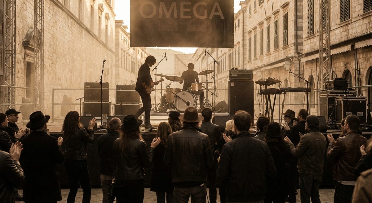 Az Omega együttes koncerten