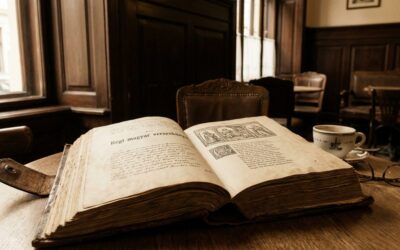 Régi magyar verseskönyv nyitott lapokkal