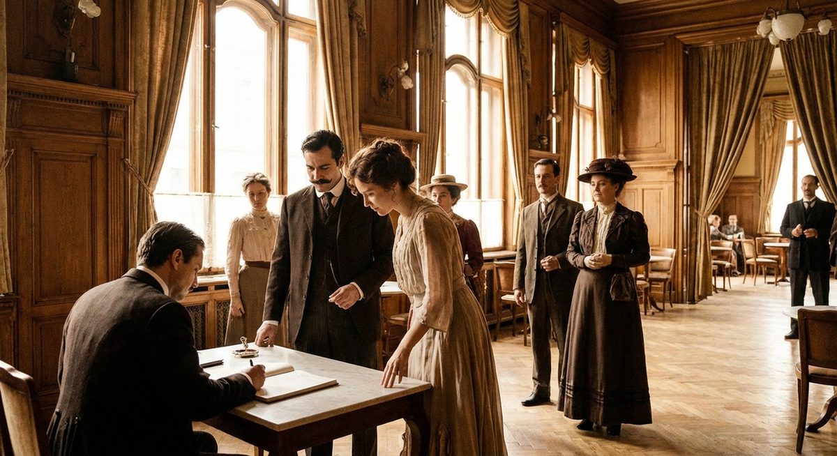 Ady Endre és Boncza Berta esküvői képe